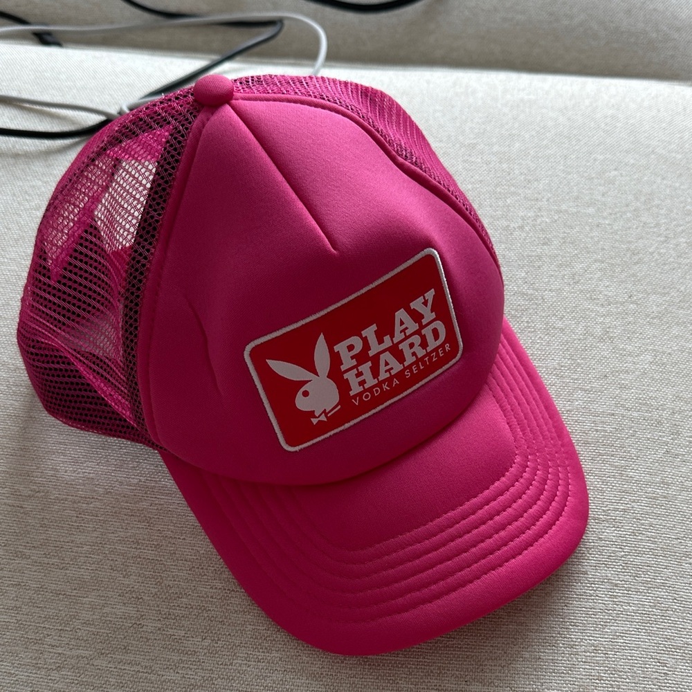 PlayHard Playboy Seltzers Trucker Hat